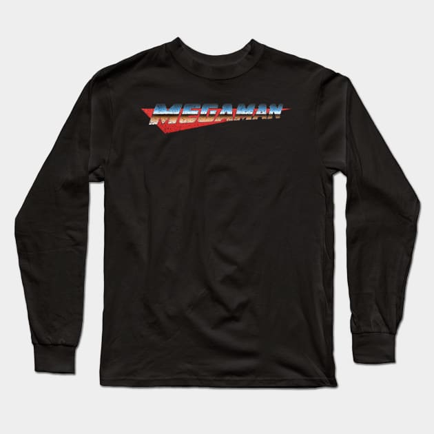 Megaman Long Sleeve T-Shirt by Super Retro City